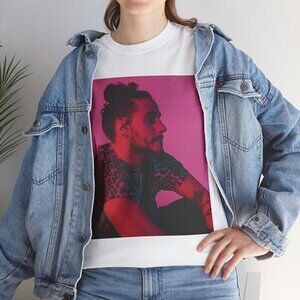 New Russ Pink Graphic T Shirt Unisex Rapper Streetwear Fan Merch
